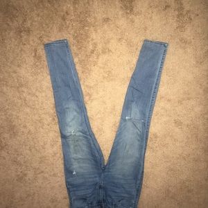 SUPER SKINNY HOLLISTER HIGH WAIST JEANS